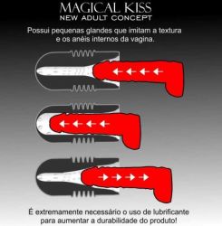 Masturbador de Copinho Magical Kiss - MA003P