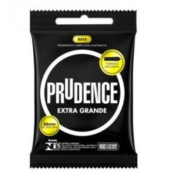 Preservativo Prudence Extra Grande 56mm com 3un - 00382